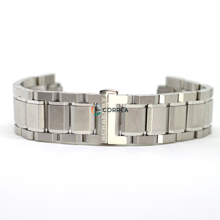 Браслет для часов Burberry белый BBU-001 - 7